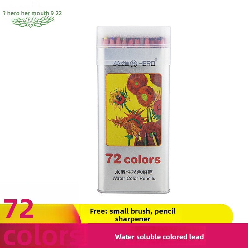 Water Soluble Oil Based Colored Pencils Art Drawing