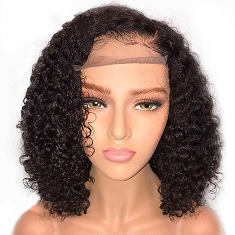 Lace Front Short Curly Synthetic wig
