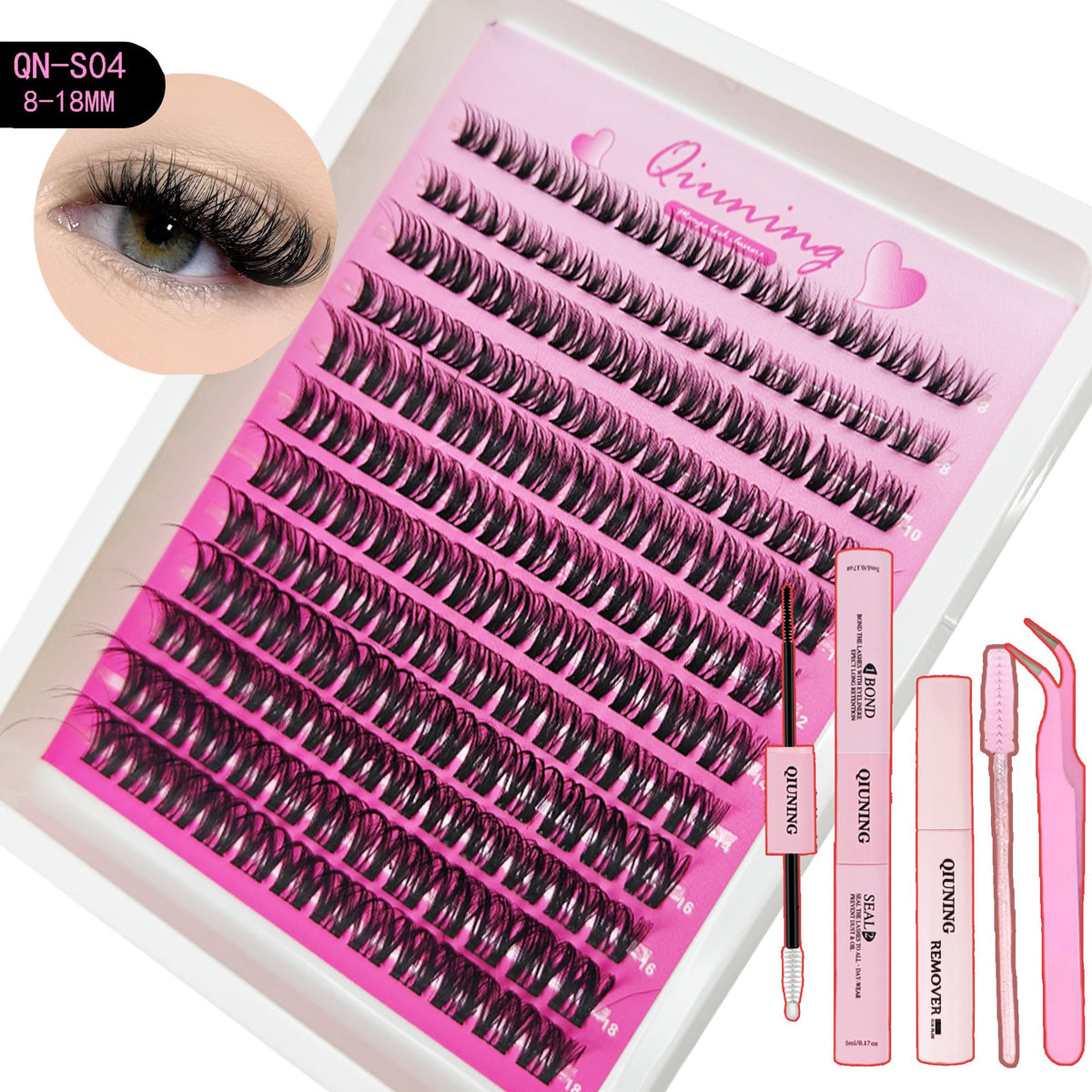 Lash Clusters Kit False Eyelashes