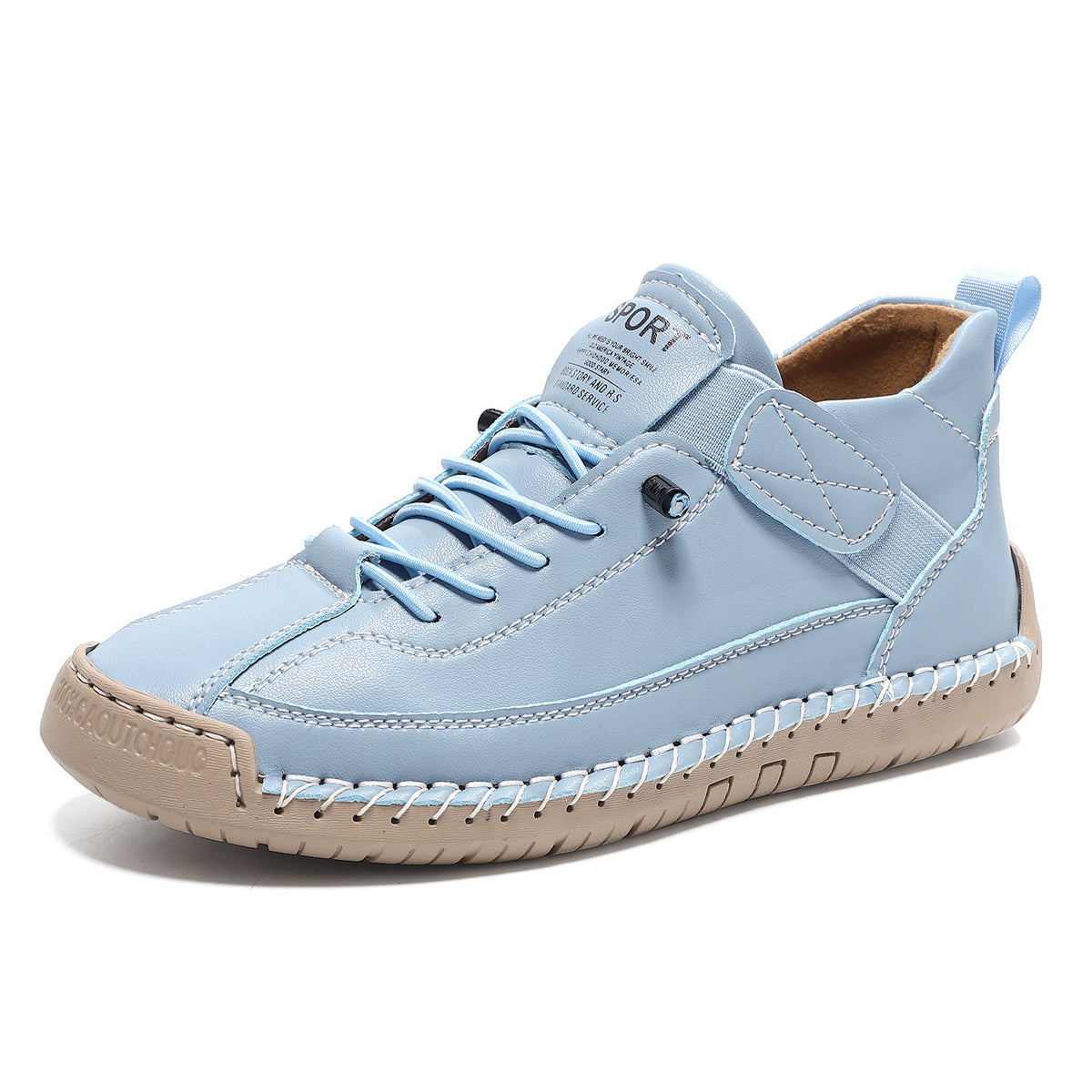 Handmade Stitched Unisex Flat Shoes Casual Martin Boots