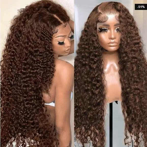 Front Lace Synthetic Curly Wig