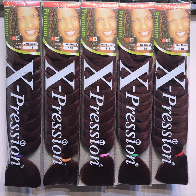 Xpression Colored Braids Synthetic