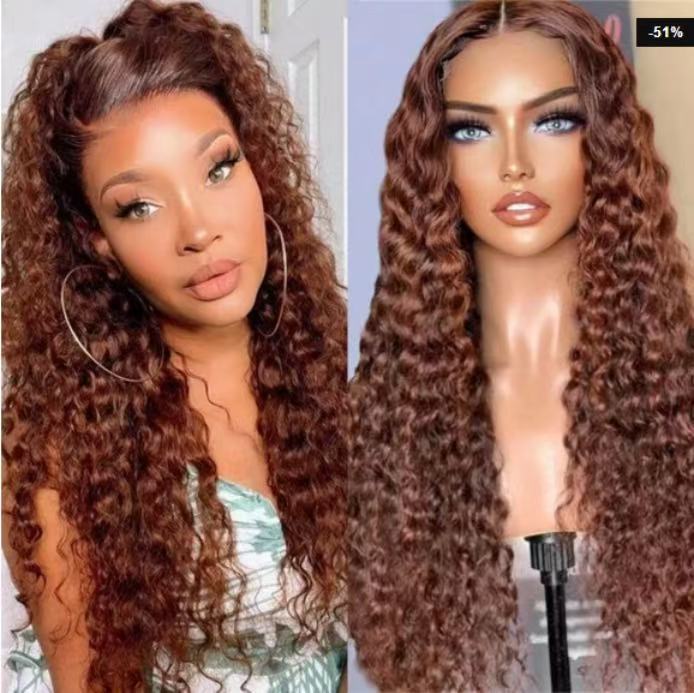 Front Lace Synthetic Curly Wig