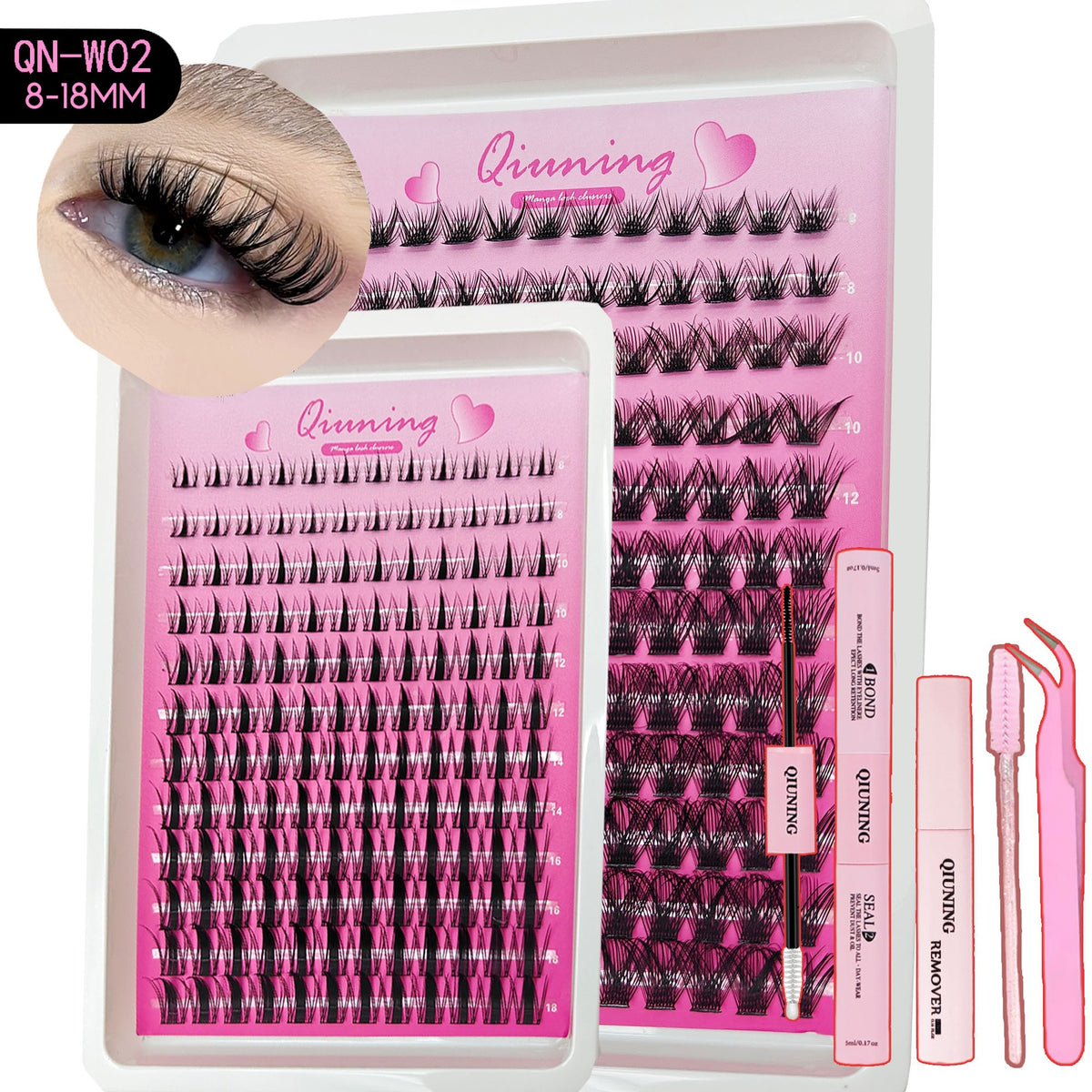 Lash Clusters Kit False Eyelashes