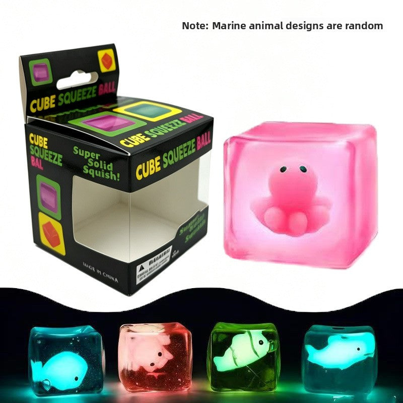 Glow in Dark Slow Rebound Squishy Toy