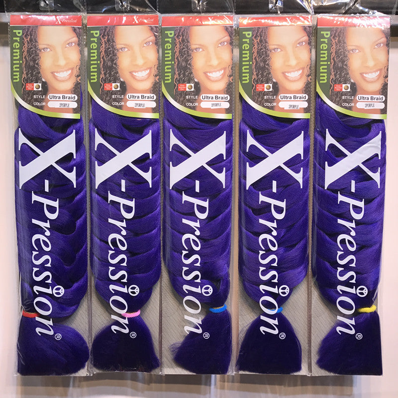Xpression Colored Braids Synthetic