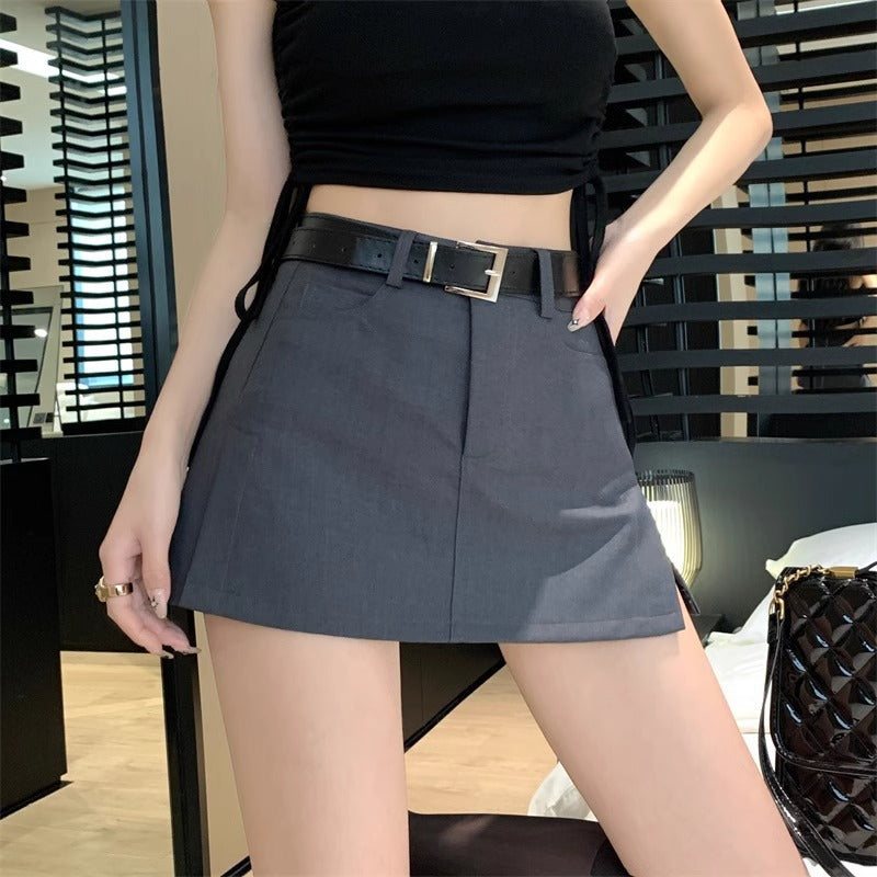 Womens Flared Short Skirt
