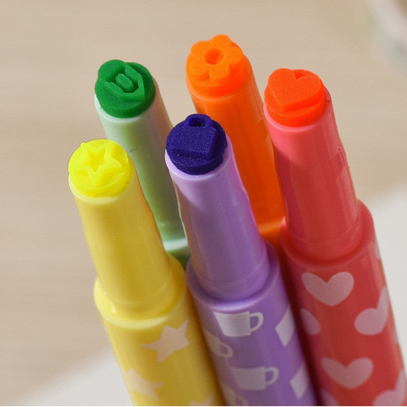 Fluorescent Stamp Marker Pen