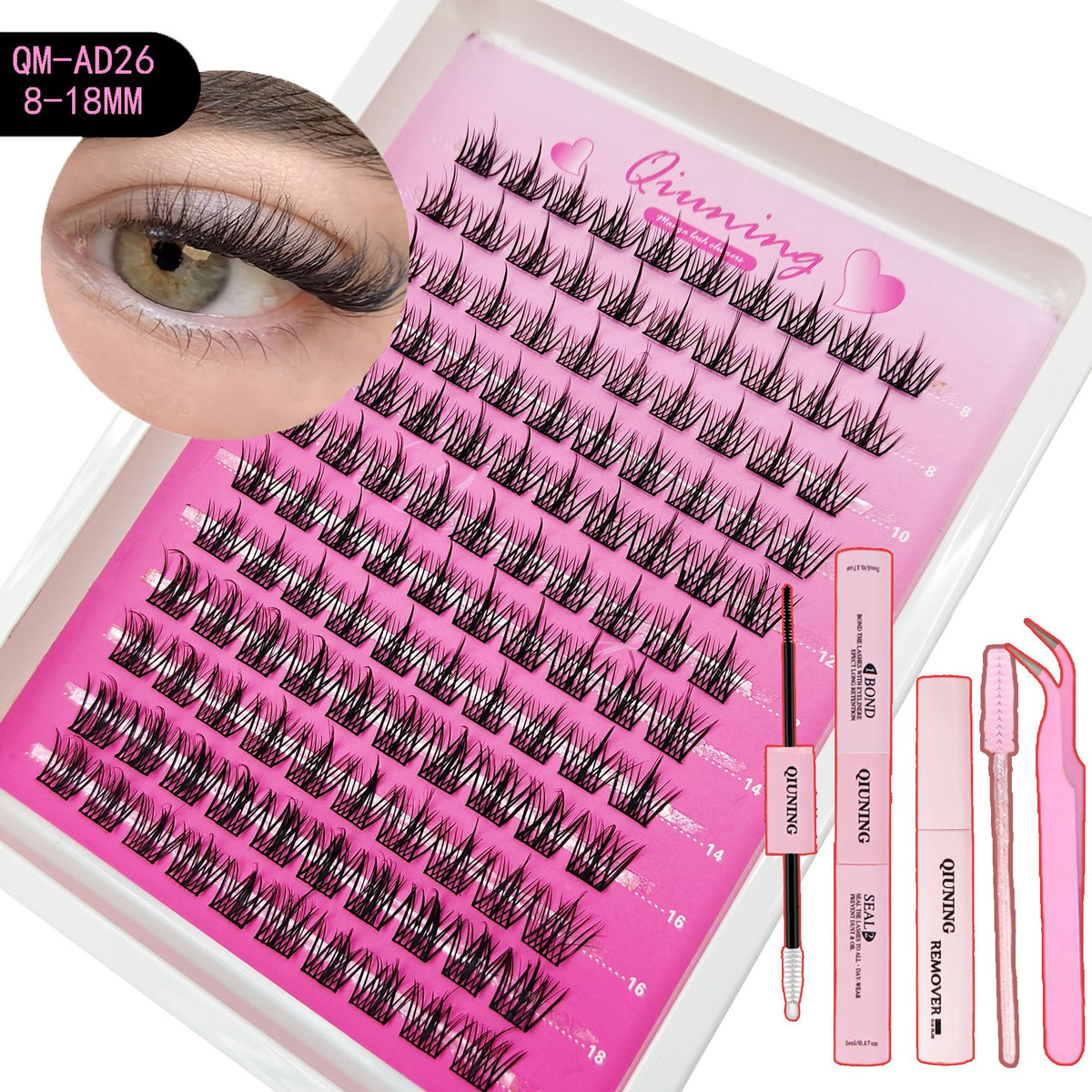 Lash Clusters Kit False Eyelashes