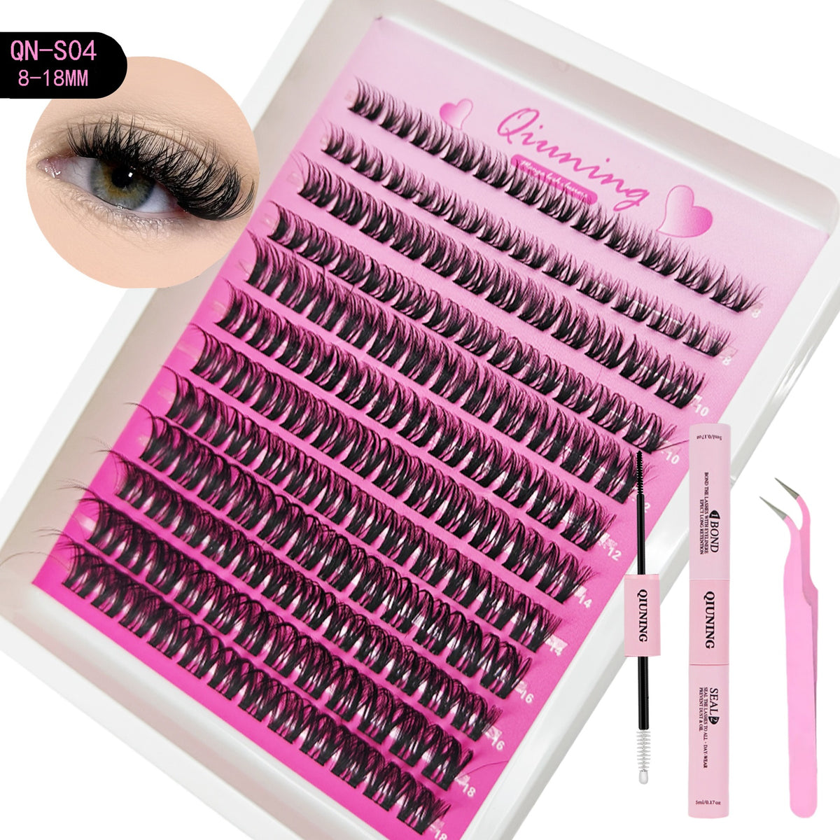 Lash Clusters Kit False Eyelashes