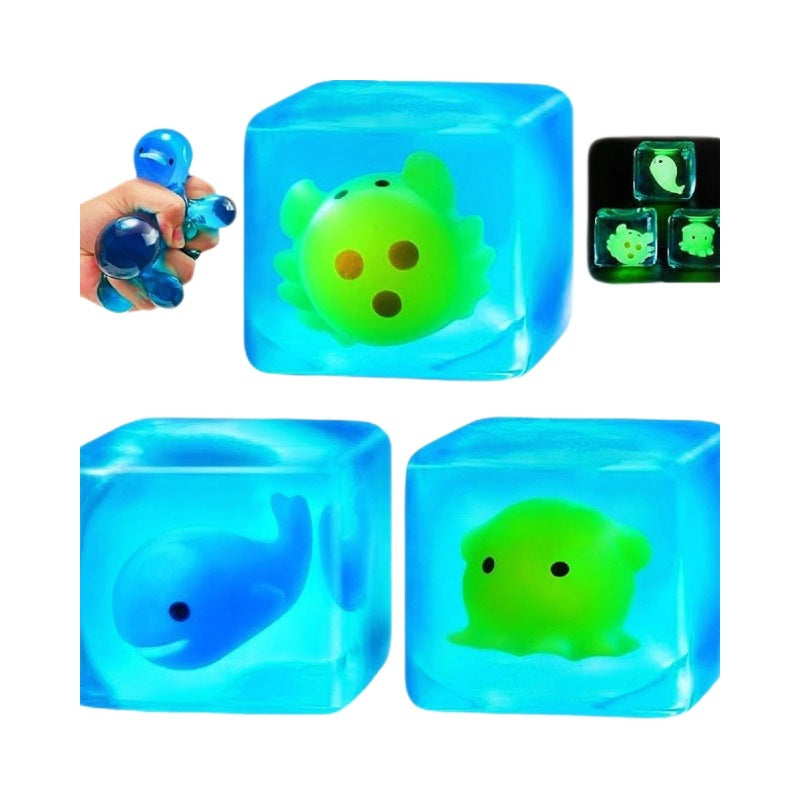 Glow in Dark Slow Rebound Squishy Toy