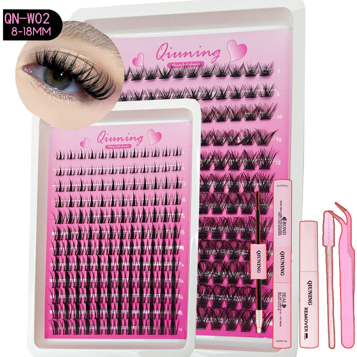 Lash Clusters Kit False Eyelashes