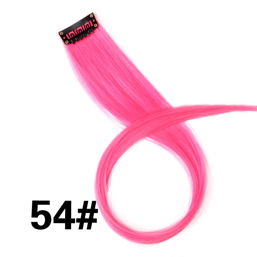 Gradient Color Hair Extensions - Synthetic clip in Pieces