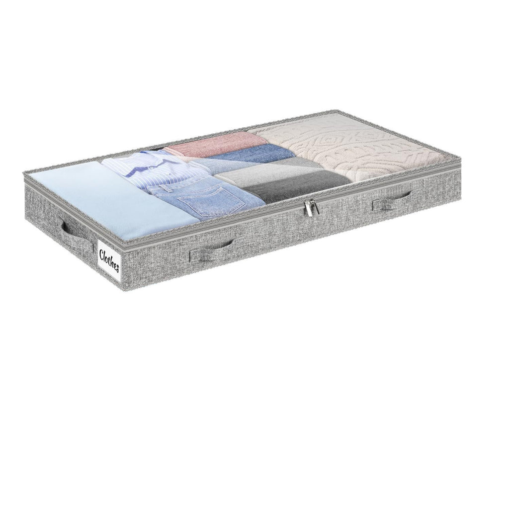 Under Bed Storage Drawer with Transparent Lid