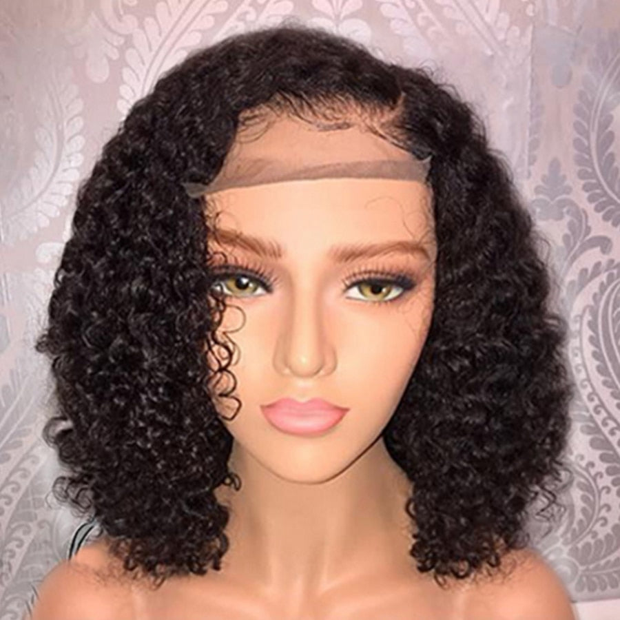 Lace Front Short Curly Synthetic wig