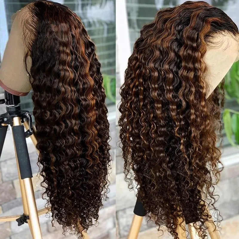Lace Front Curly Synthetic Wig