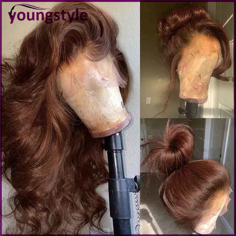 Indian Remy Human Hair Body Wave Lace Front Wig