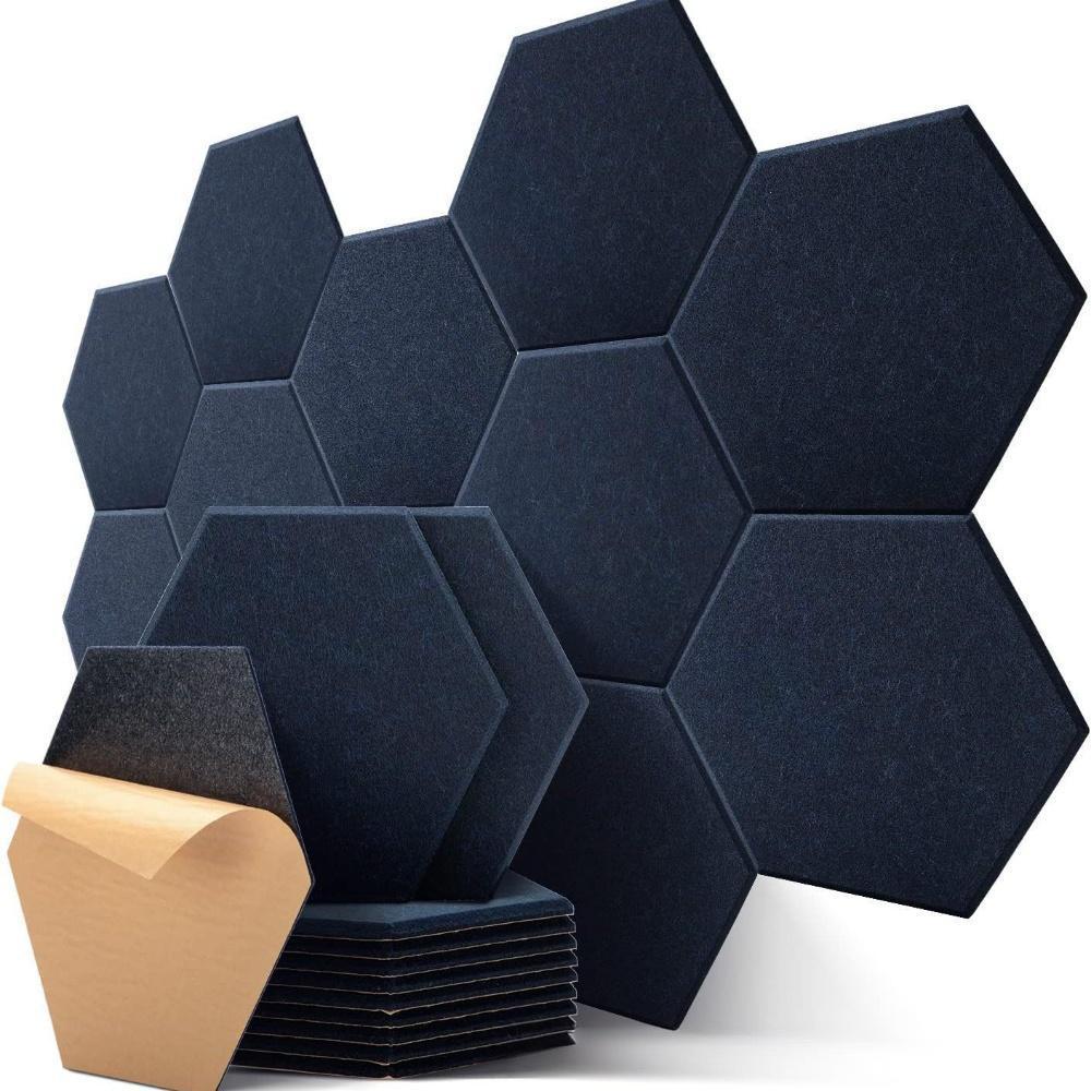 Hexagonal grille acoustic panel