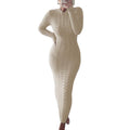 Long Sleeve Knit Dress