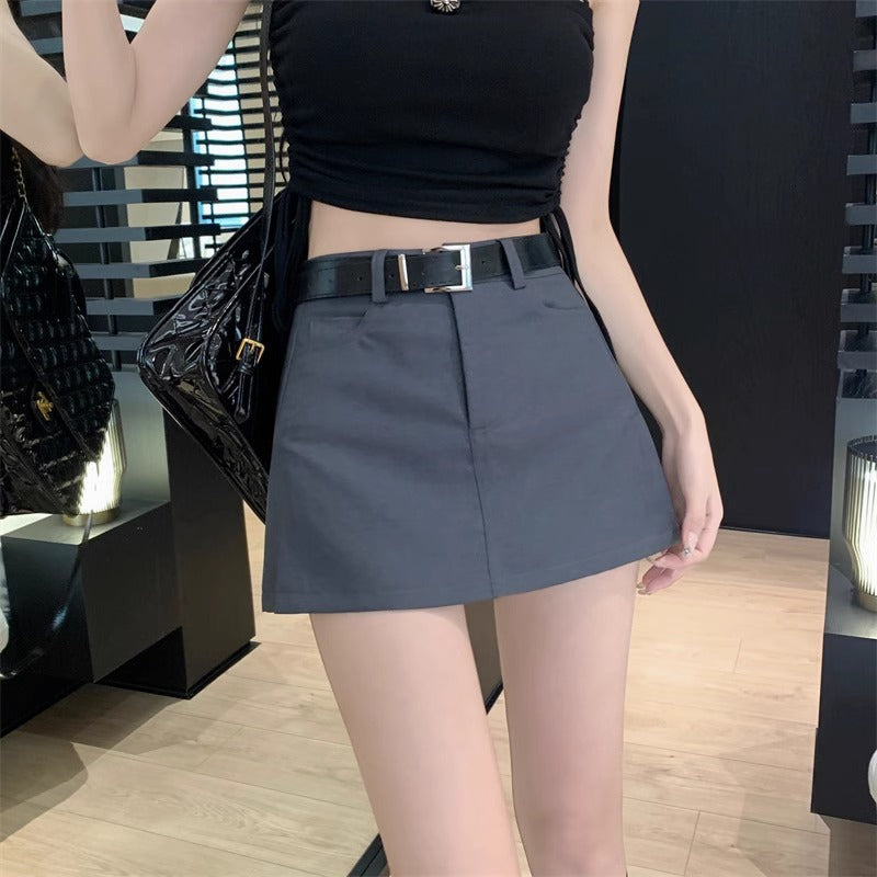 Womens Flared Short Skirt