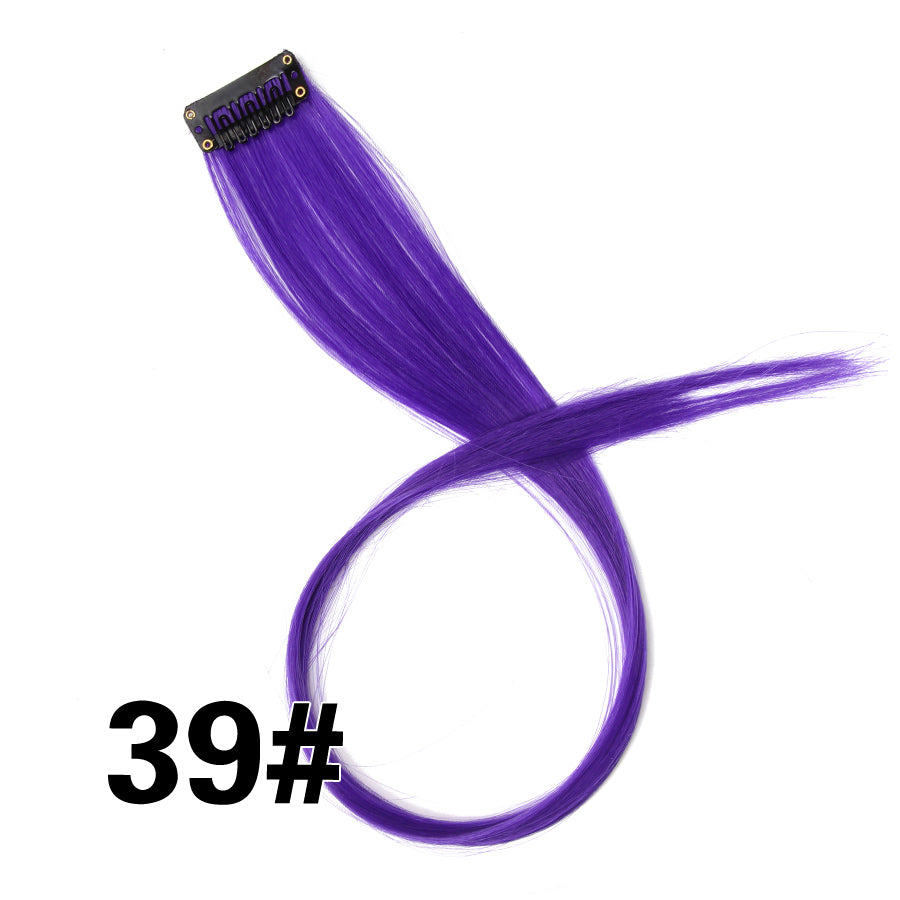 Gradient Color Hair Extensions - Synthetic clip in Pieces