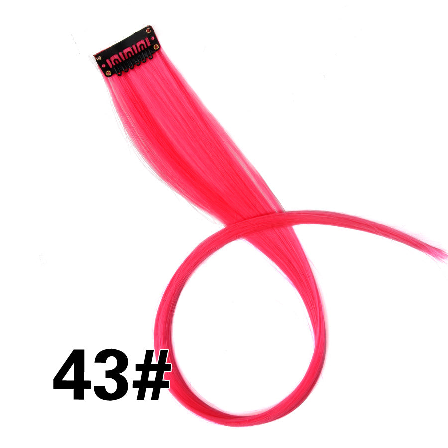 Gradient Color Hair Extensions - Synthetic clip in Pieces