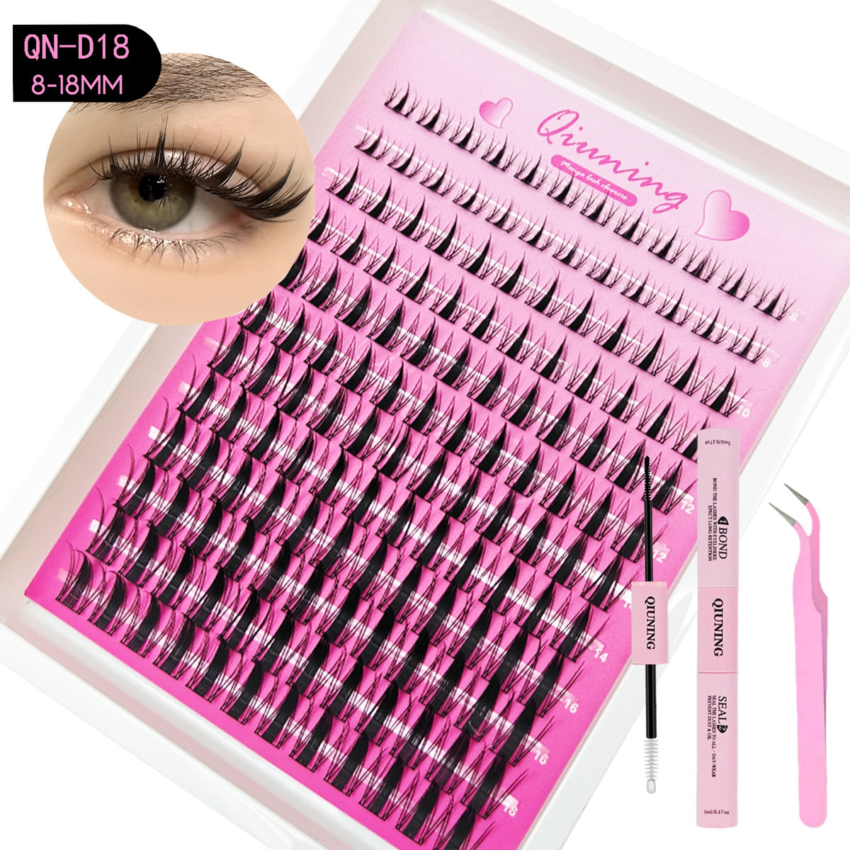 Lash Clusters Kit False Eyelashes
