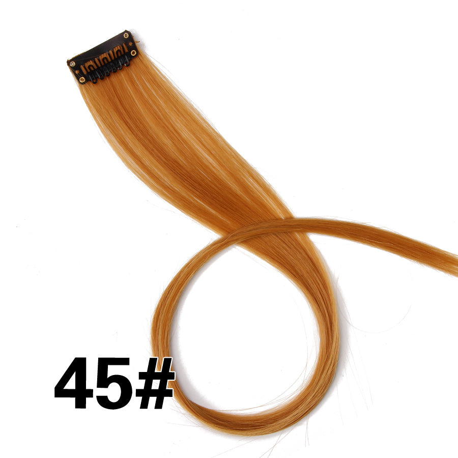 Gradient Color Hair Extensions - Synthetic clip in Pieces
