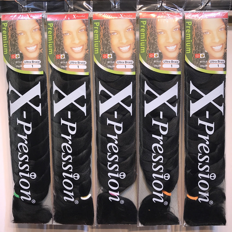 Xpression Colored Braids Synthetic