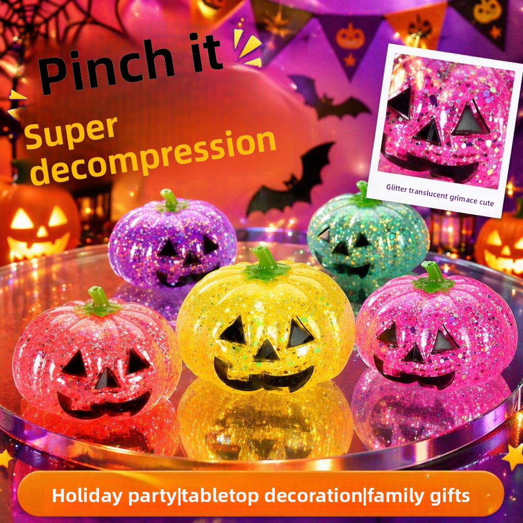 Halloween Pumpkin squishy toy