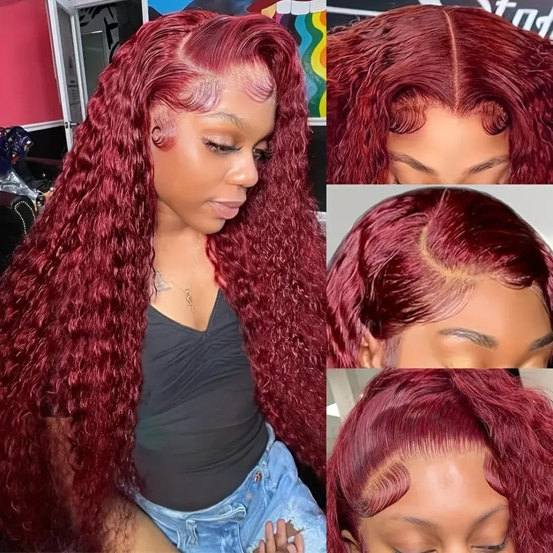 Front Lace Synthetic Curly Wig