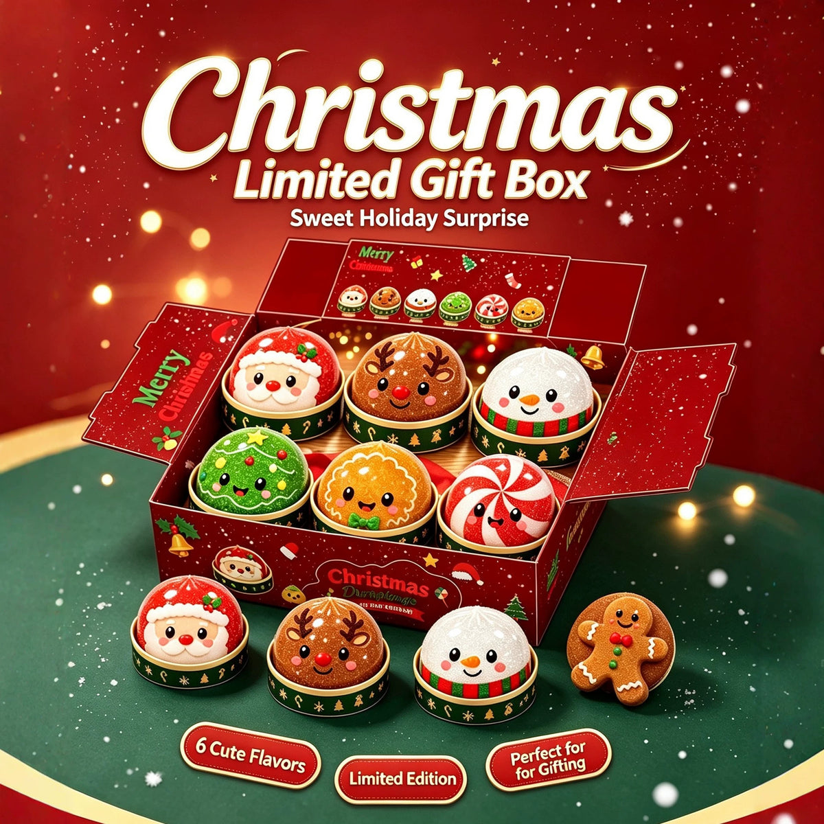 Christmas dumpling Squishy toy