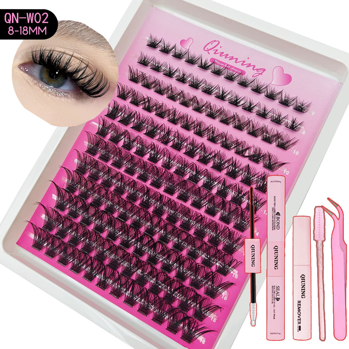Lash Clusters Kit False Eyelashes