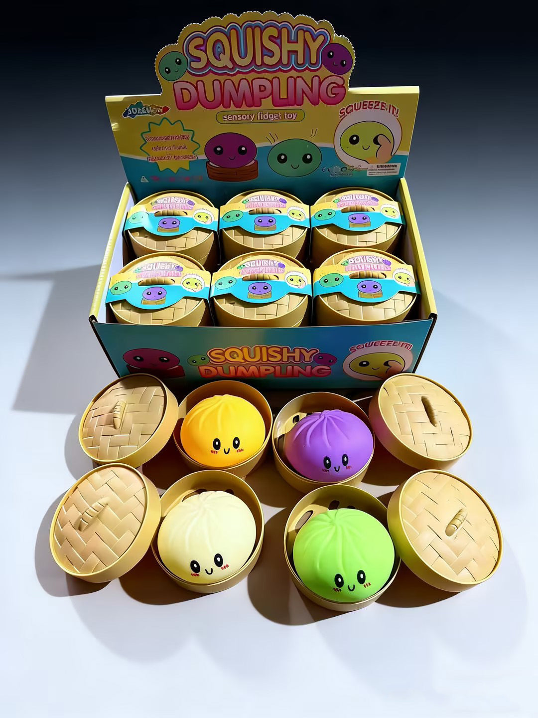 Dumpling Squishy Toy