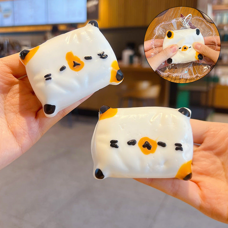 Pillow Cat Silicone Squishy Toy