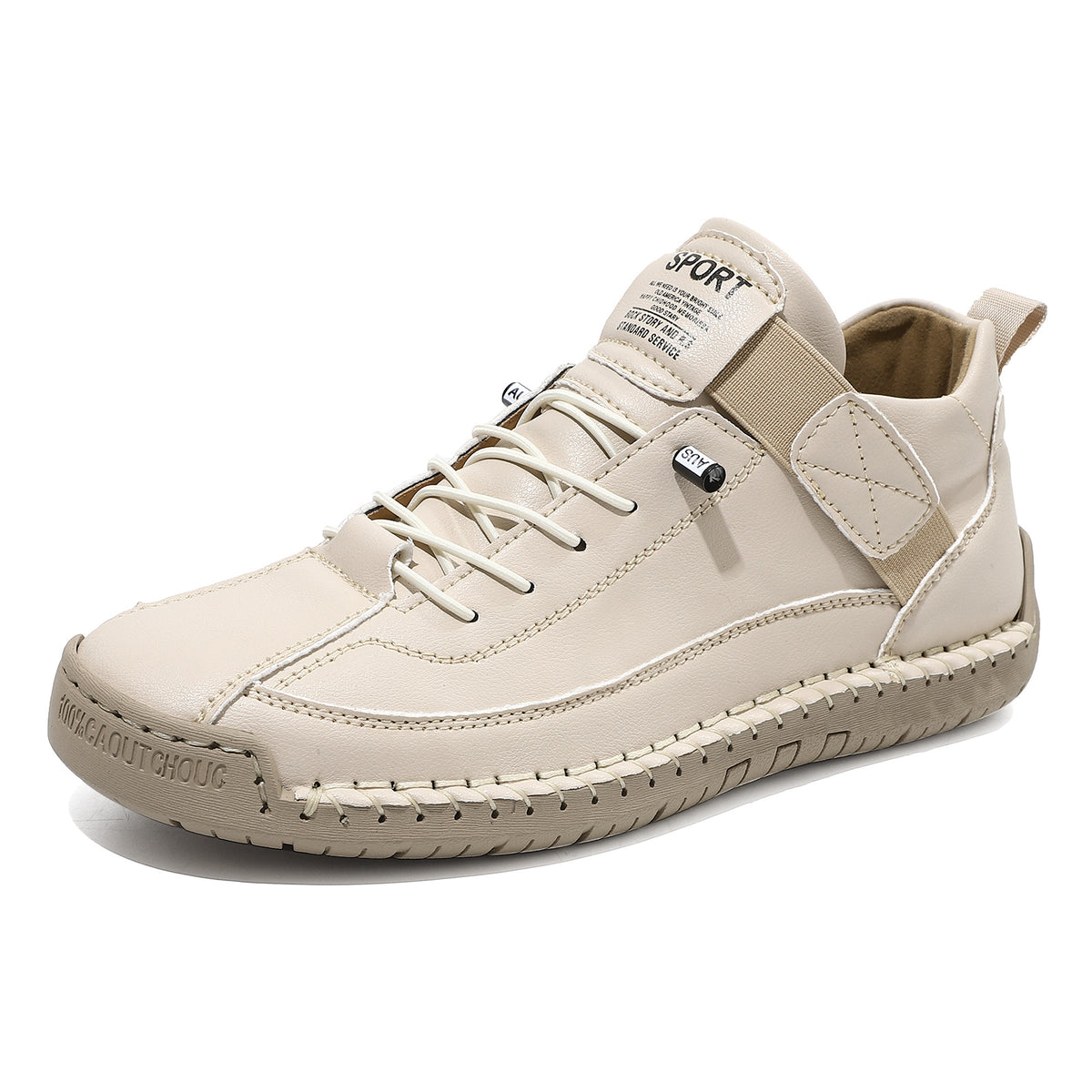 Handmade Stitched Unisex Flat Shoes Casual Martin Boots