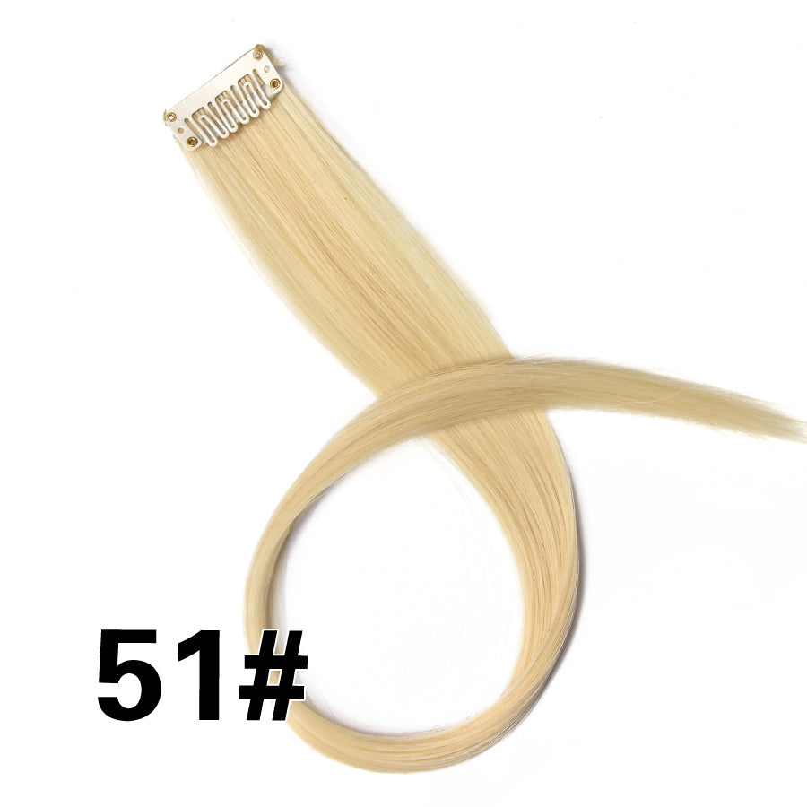 Gradient Color Hair Extensions - Synthetic clip in Pieces