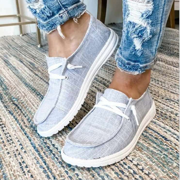 Women's Flat Lace-Up Loafers