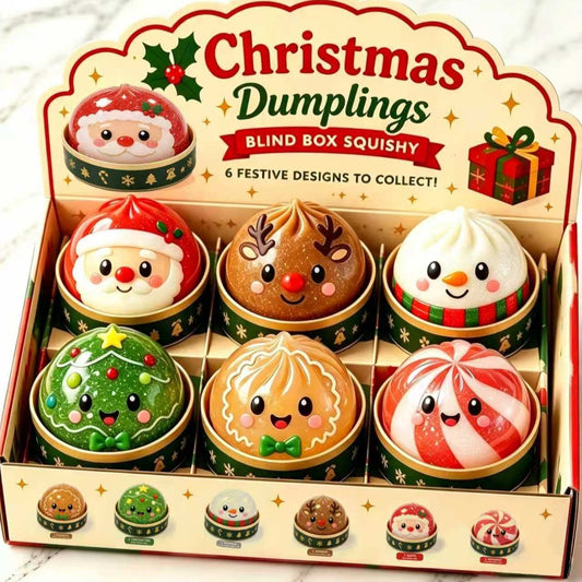 Christmas dumpling Squishy toy
