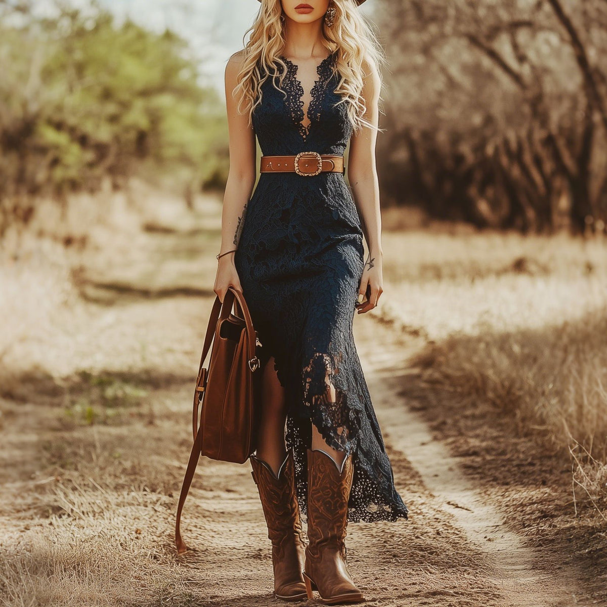 Bohemian Lace Dress
