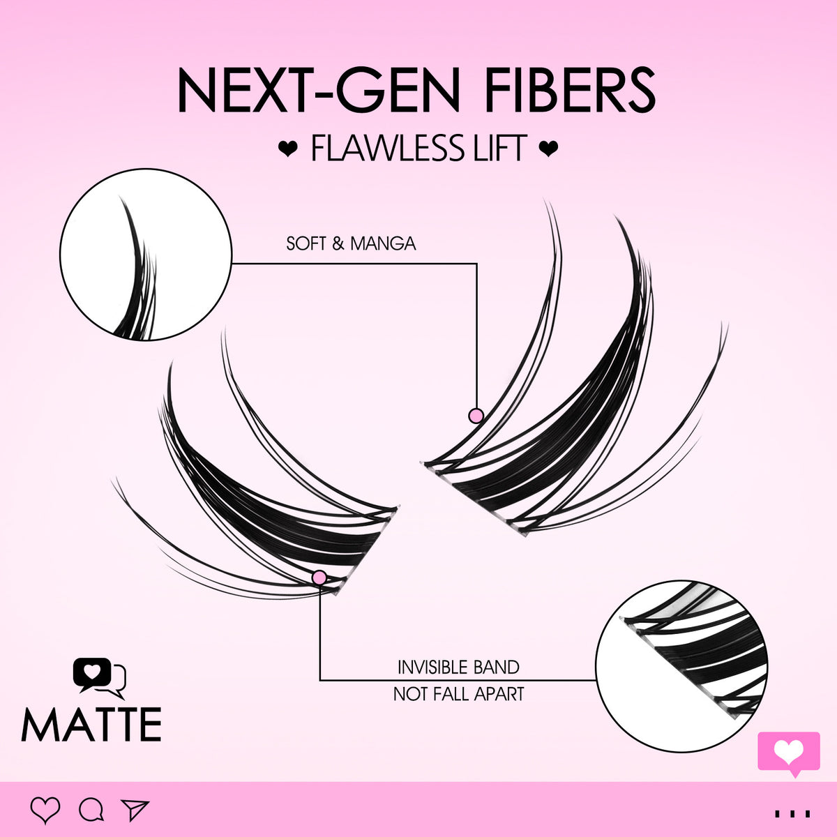 Lash Clusters Kit False Eyelashes