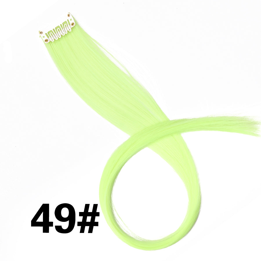 Gradient Color Hair Extensions - Synthetic clip in Pieces