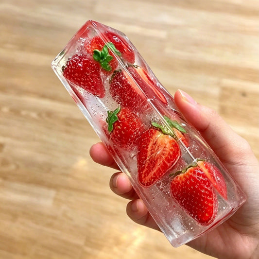 Handmade Fruit Ice Cube Squishy Stress Relief Toy