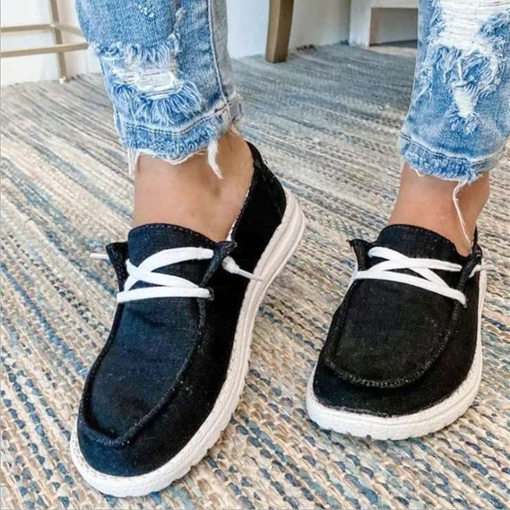Women's Flat Lace-Up Loafers