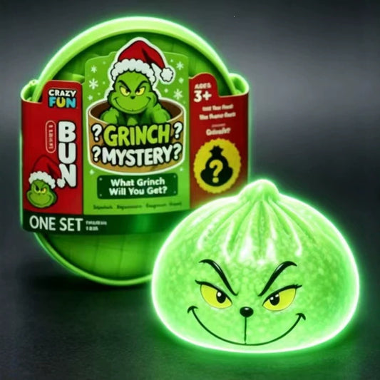 Glowing Grinch Christmas Squishy Stress Relief Toy