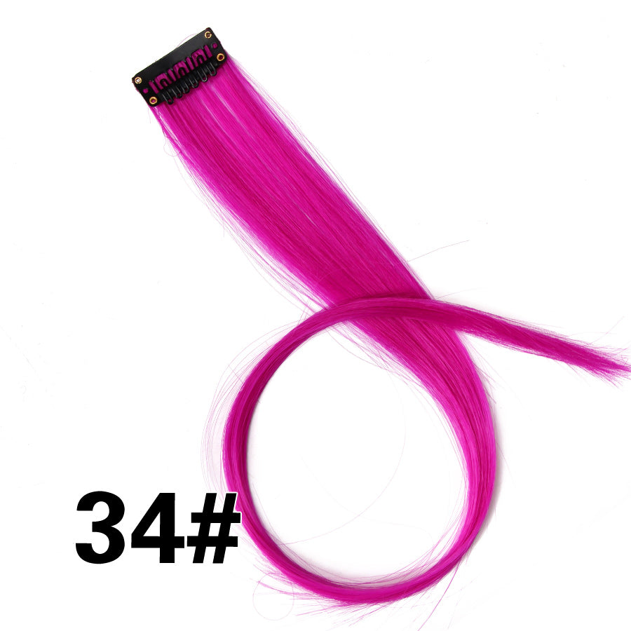 Gradient Color Hair Extensions - Synthetic clip in Pieces