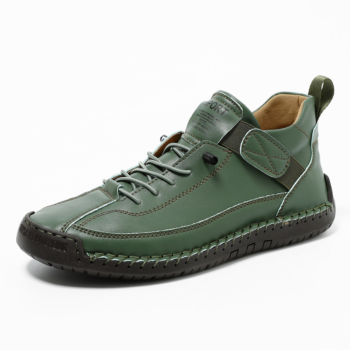 Handmade Stitched Unisex Flat Shoes Casual Martin Boots