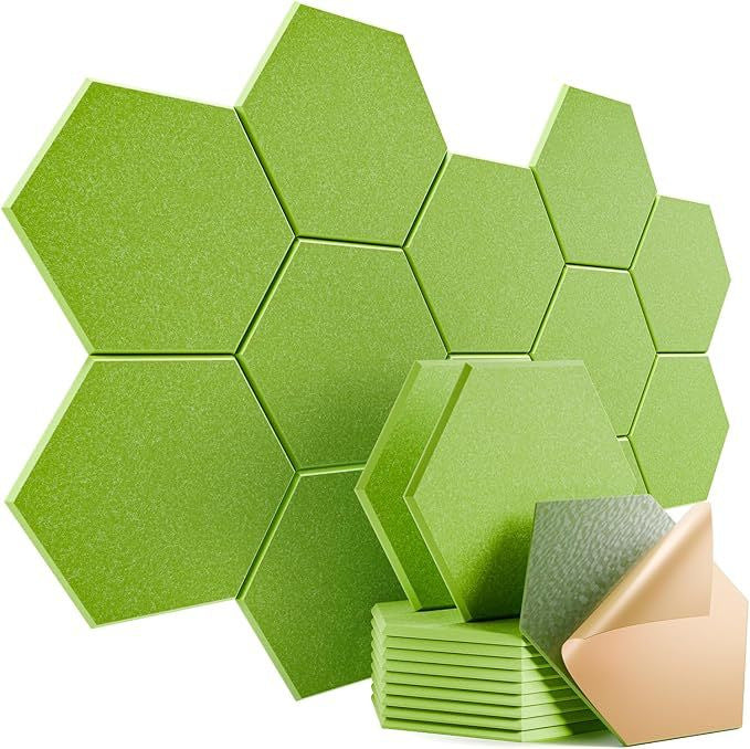 Hexagonal grille acoustic panel
