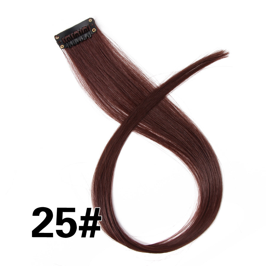 Gradient Color Hair Extensions - Synthetic clip in Pieces