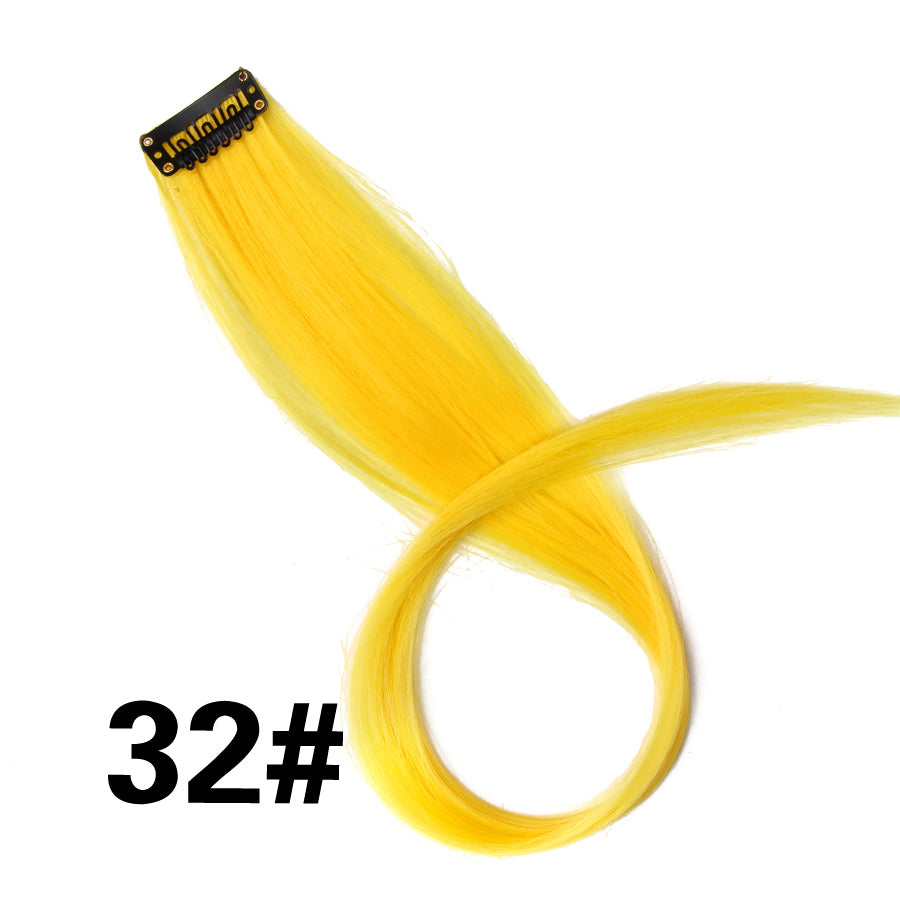 Gradient Color Hair Extensions - Synthetic clip in Pieces